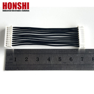Montura de arnês de arame preto JST PH 2.0 10 Pin Conector de conector masculino feminino
