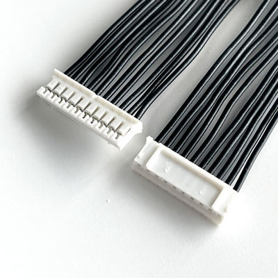 Montura de arnês de arame preto JST PH 2.0 10 Pin Conector de conector masculino feminino