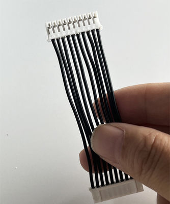 Montura de arnês de arame preto JST PH 2.0 10 Pin Conector de conector masculino feminino