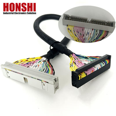 UL20276 Certificado 40P Cable de fita blindada PLC Connection IDC to Box Header Flat Cable