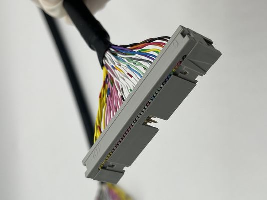 UL20276 Certificado 40P Cable de fita blindada PLC Connection IDC to Box Header Flat Cable