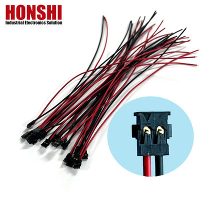 Automóvel 1.2mm Pitch Wire Harness Assembly Cable com 2P Terminal e fio elétrico