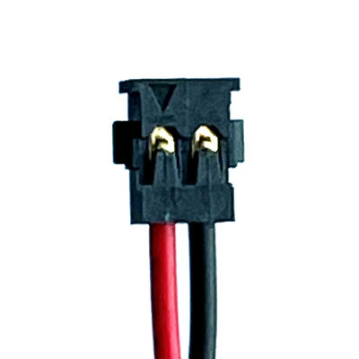 Automóvel 1.2mm Pitch Wire Harness Assembly Cable com 2P Terminal e fio elétrico