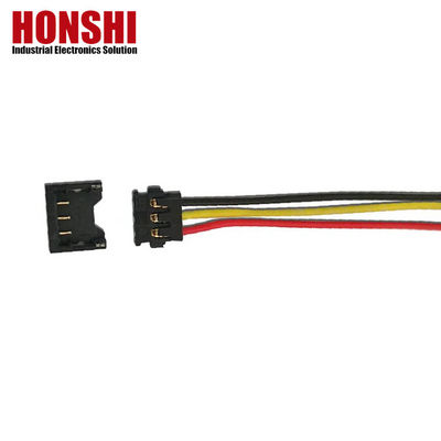 Automóvel 1.2mm Pitch Wire Harness Assembly Cable com 2P Terminal e fio elétrico