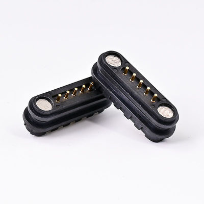 3A 2A Conector magnético de corrente 5P Conector magnético masculino feminino