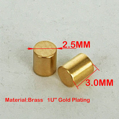 Pacote de bobina de alta potência 3A 12V Revestido de ouro SMT Pogo Pin 3mm Altura 2,5mm Diâmetro
