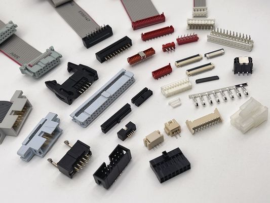 Conector de micro correspondência Flat Electrical Wire IDC UL2651 Red Flat Ribbon Cable