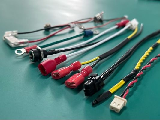 24AWG 3 Pin Dupont Electronic Wire Harness Feminino e Masculino Com Conector de 2,54mm