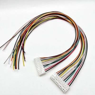 24AWG 3 Pin Dupont Electronic Wire Harness Feminino e Masculino Com Conector de 2,54mm