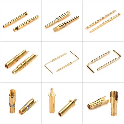 Pequenas peças viradas CNC de metal latão CNC virando peças usinadas para desempenho