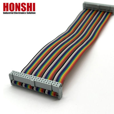 2.54mm IDC para IDC Elétrico Flat Cable 40 Pin Multicolor Cable de fita para automóvel