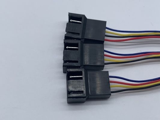 Customizado JST SM2.5 4 pin para JST SH1.0 4 pin arnês de arame com condutor revestido de estanho