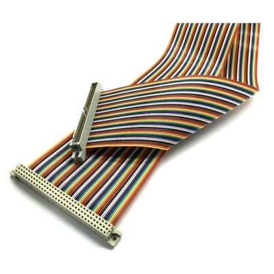 2.54mm 40 pin IDC Flat Ribbon Cable padrão UL2651 para automóveis