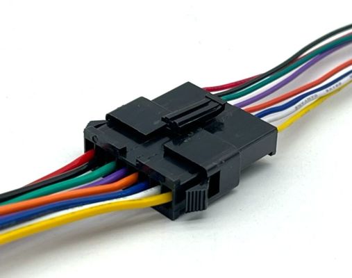 JST SM2.5 8 pin conector elétrico arnês de arame montado ul1007 24awg