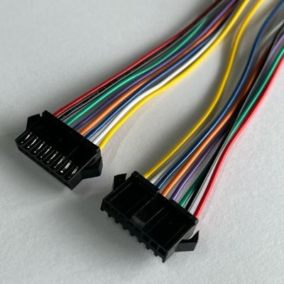 JST SM2.5 8 pin conector elétrico arnês de arame montado ul1007 24awg