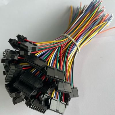 JST SM2.5 8 pin conector elétrico arnês de arame montado ul1007 24awg