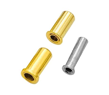 Pins Mecânicos Mecânicos de Precisão CNC Peças de Latão Dimensões Personalizadas