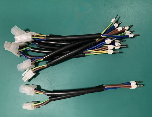 Cabos terminais de anel redondo com material de chapéu de PVC