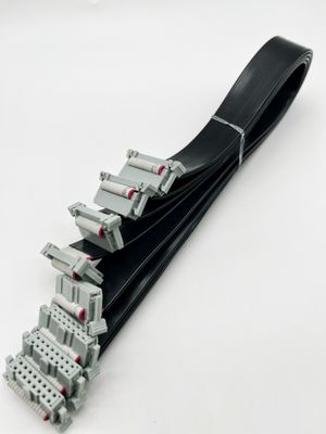 16 pin IDC Flat PVC Cable Ribbon com 2.54mm Pitch Connector comprimento personalizado