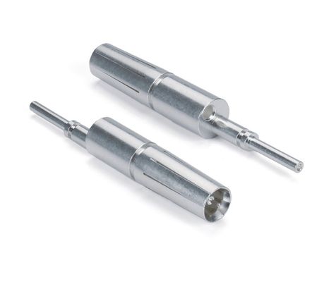 Pin inclinado de cobre de precisão, bobina de molas para conector de armazenamento de energia de alta corrente