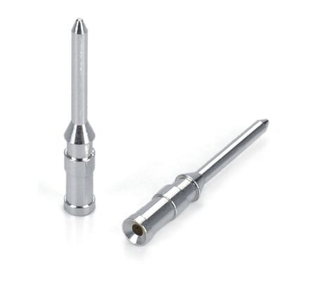 Pin inclinado de cobre de precisão, bobina de molas para conector de armazenamento de energia de alta corrente