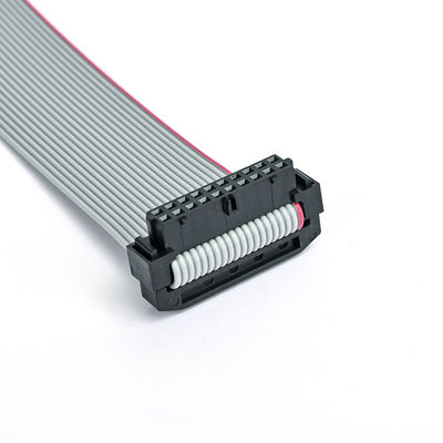 26 pin IDC Flat Ribbon Cable Assembly com alívio de tensão e 2,54mm IDC para IDC Socket