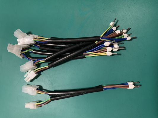 Conjunto de arnês de fio terminal 18 - 26Awg Conector JST para terminal Y de 4,8 mm 6,3 mm