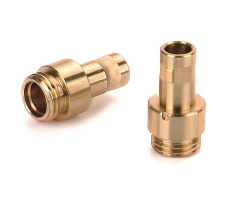 Peças de usinagem CNC de latão personalizadas 1,5 mm 2 mm 4 mm 5 mm 6 mm 8 mm cobre de precisão