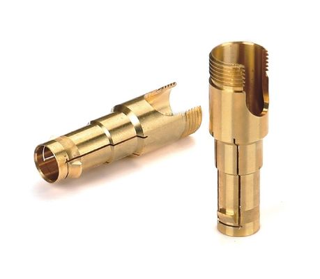 Peças de usinagem CNC de latão personalizadas 1,5 mm 2 mm 4 mm 5 mm 6 mm 8 mm cobre de precisão