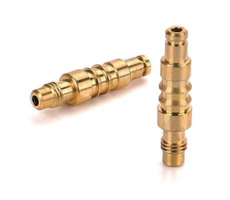Peças de usinagem CNC de latão personalizadas 1,5 mm 2 mm 4 mm 5 mm 6 mm 8 mm cobre de precisão