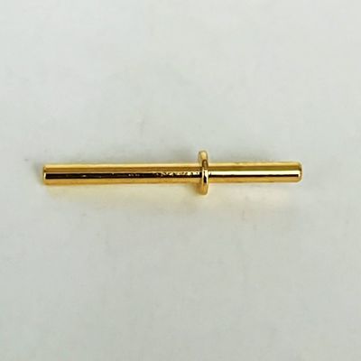 Pins de processamento de latão revestidos de ouro 1.6x20mm para centro de usinagem vertical CNC