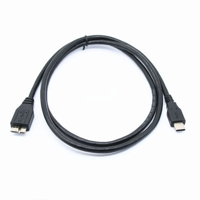 USB 2.0 Splitter A Homem para Mulher Micro B USB C Cable Revestido de Ouro Para Telefones Móveis