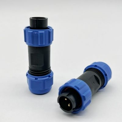 Conectores de fio circular IP67 à prova d'água Tipo DIN Plug masculino 2 3 4 5 6 8 10 12 pin