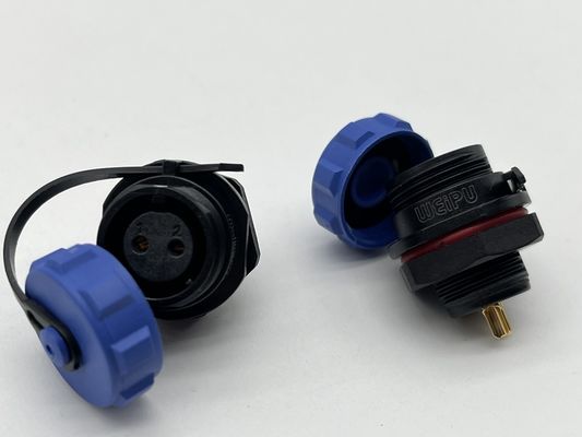 Conectores de fio circular IP67 à prova d'água Tipo DIN Plug masculino 2 3 4 5 6 8 10 12 pin