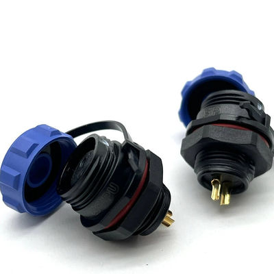 Conector de fio circular à prova d'água 2 3 4 5 6 8 10 12 Pin Conector de tomada masculina feminina