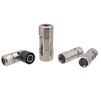 2 pin 10 pin DDK conector circular à prova d'água com terminação de copos de solda