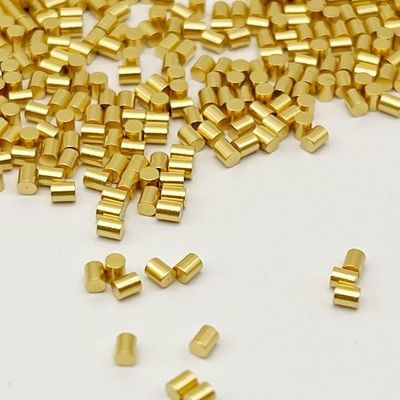 Pins de latão personalizados Pad SMT Tipo Revestimento de ouro 1,5 mm Homem Para conexões