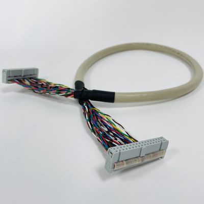 UL20706 Cable redondo IDC 34pin 40pin Pitch 2.54mm IDC conector para eletrônico