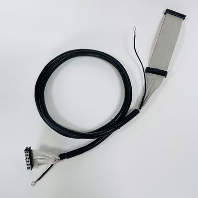 UL20706 Cable redondo IDC 34pin 40pin Pitch 2.54mm IDC conector para eletrônico