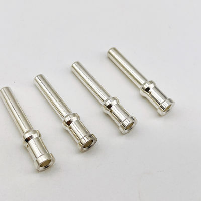 Ferramentas de torneamento CNC Pins redondos de cobre Pins de contato com placas de ouro Energia elétrica