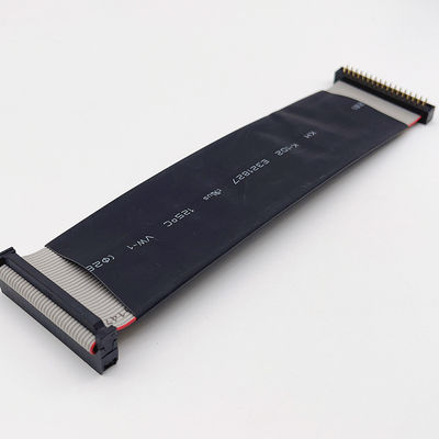 Módulo de cabo plano preto de 2,54 mm personalizado de 6 pin - 64 pin IDC