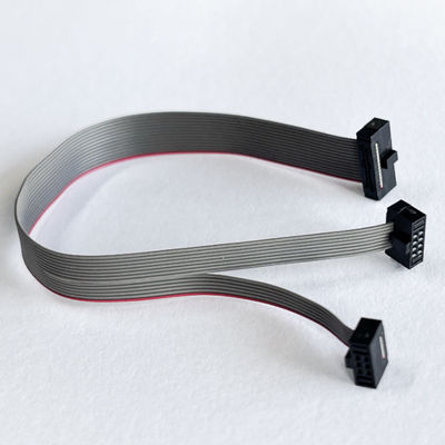 1.27mm Flat IDC Cable 10 Pin - 100 Pin Ribbon Cable Assembly comprimento personalizado