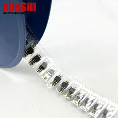 2.54mm Conector Pogo Pin de Alta Corrente Feminino 2x7P Revestido em Ouro H2.5 SMT Tipo Para PCB