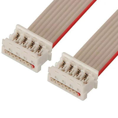 Conectores de cabo de fita de 6 a 24 pines de 2,54 mm UL2651 Branco IDC