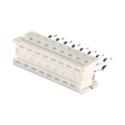 Conectores de cabo de fita de 6 a 24 pines de 2,54 mm UL2651 Branco IDC