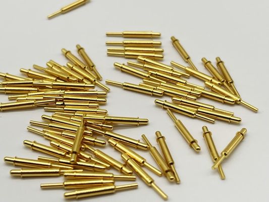 Conector de pin Pogo de força de mola com altura de trabalho de 4,9 mm