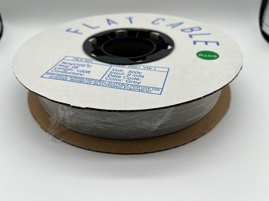4 pin - 64 pin Cable plano personalizado Pitch cinza 1,27 mm Cable de fita 76,5 M/Rol