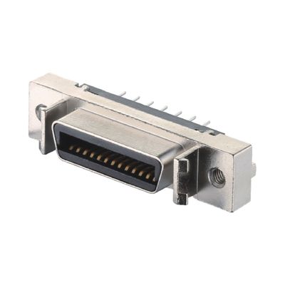 HPCN Conector de fio para placa MDR SCSI Pitch 1.27mm 14 Pin Conector masculino feminino