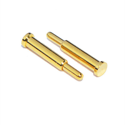 10.65mm Pin de bronze carregado com mola SMT Tipo Pogo Revestido em Ouro Pin Para conexões de temperatura