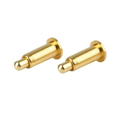10.65mm Pin de bronze carregado com mola SMT Tipo Pogo Revestido em Ouro Pin Para conexões de temperatura